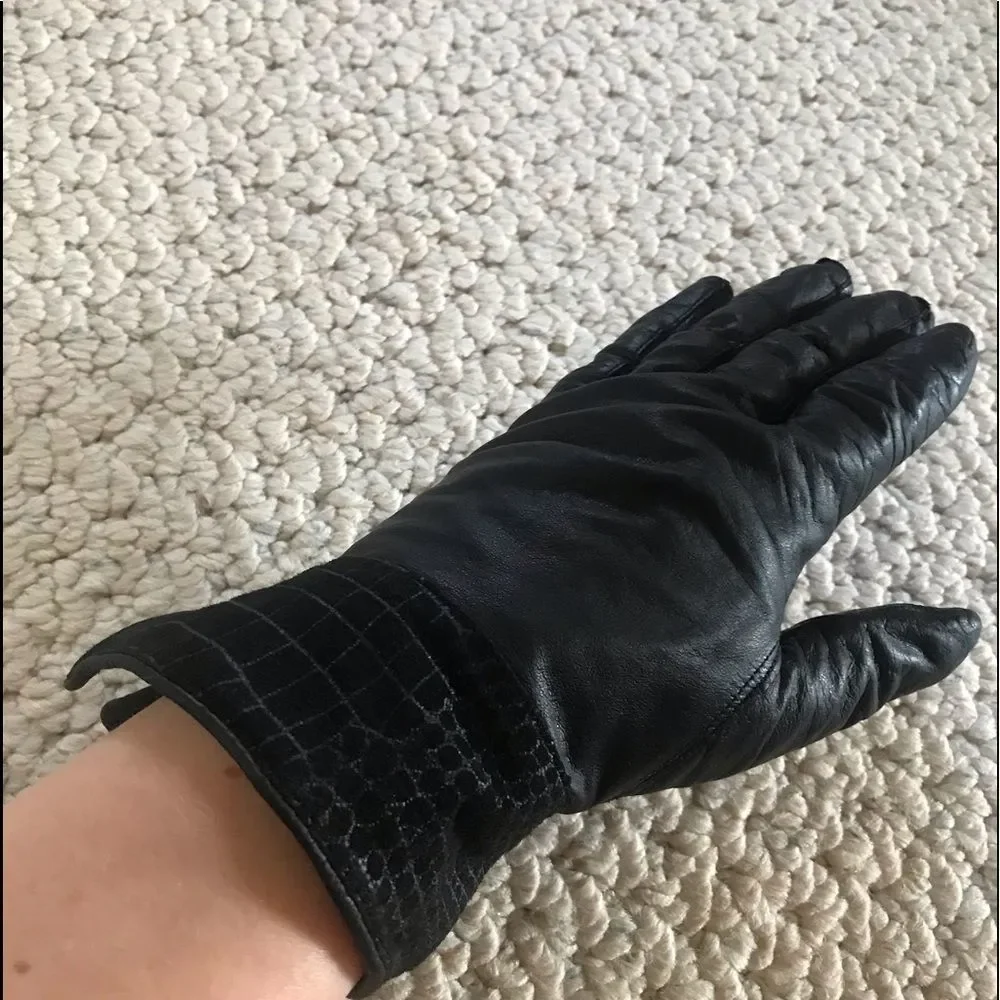 Leather and Suede Gloves